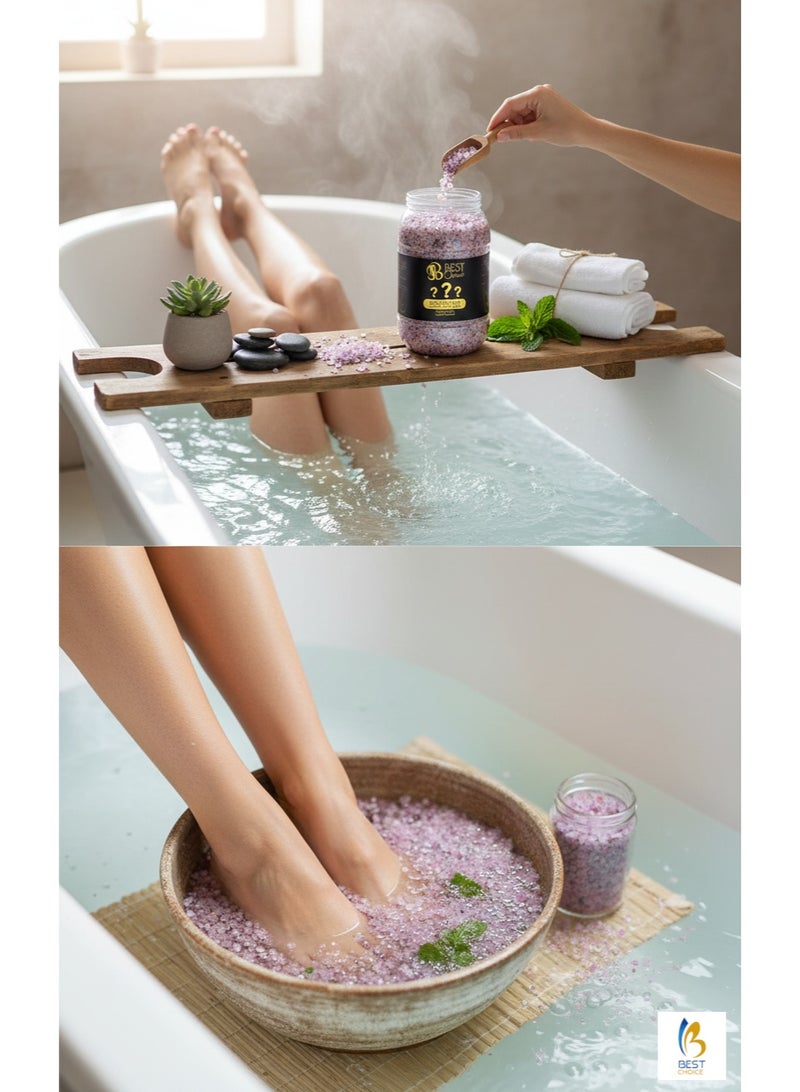 Best Choice Dead Sea Salt Premium Natural Bath Salt 5Kg Jar for Skin Body Hair Care and Relaxation - Secret Formula - Image 2