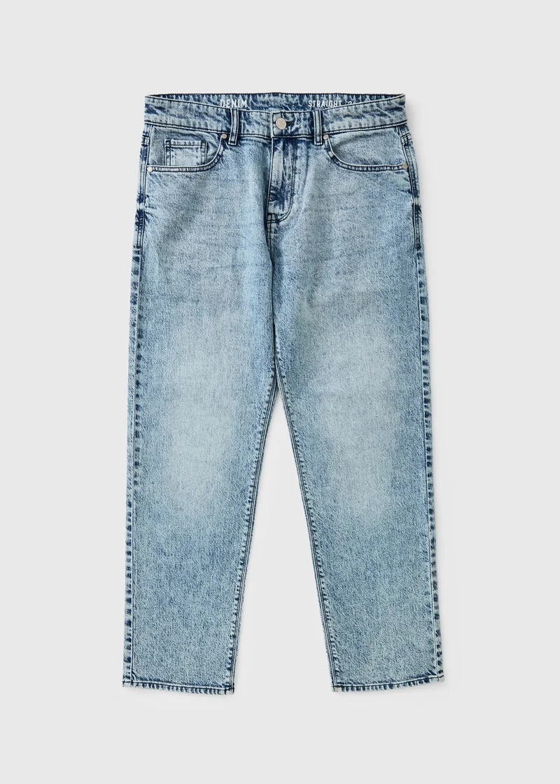 Matalan Light Wash Slim Fit Jeans Regular