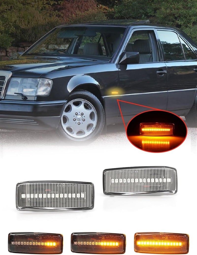 QASULER Dynamic Amber LED Side Marker Light - Image 3