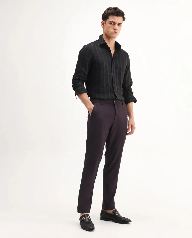 Rare Rabbit Men's 8 Way Stretch Trouser