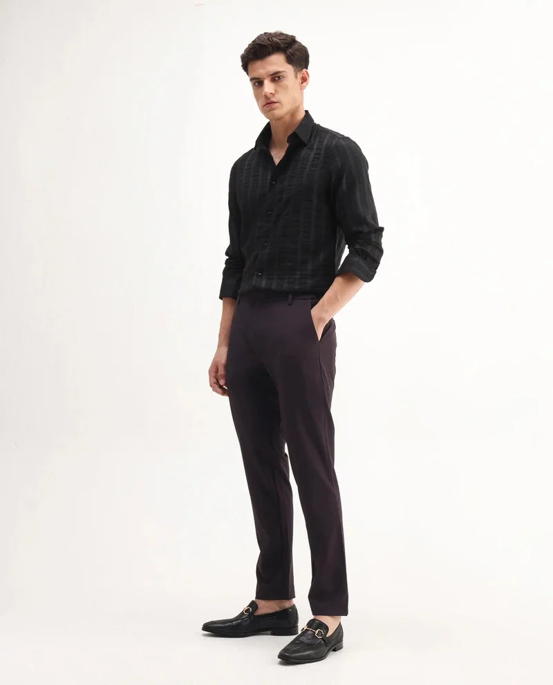 Rare Rabbit Men's 8 Way Stretch Trouser