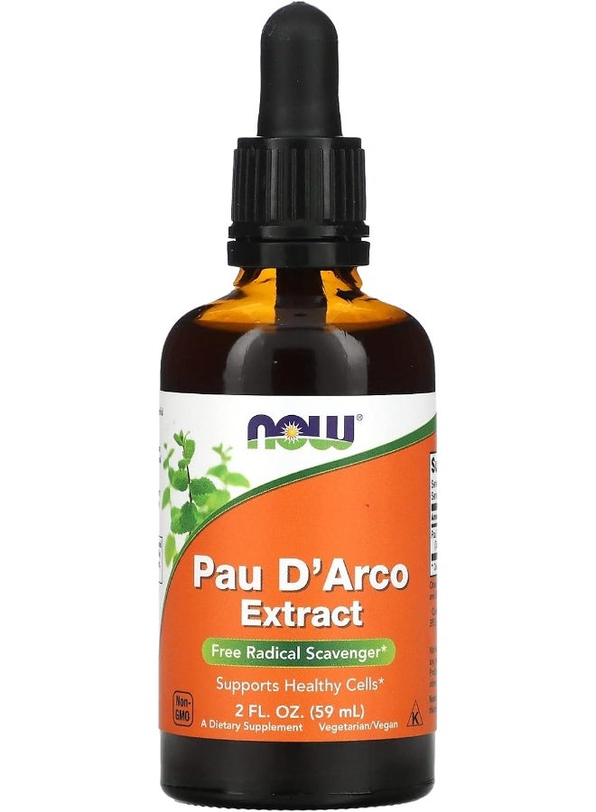 now Pau D'Arco Extract 2 Fl. Oz. - Image 1