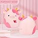 OurHonor Valentines Day Plush 16 Soft Cow Stuffed Animals with Red Heart Cute Stuffy Doll Pillow Toys Cow Valentines Gifts for Her Girlfriend Lover Mom Kids - Image 4