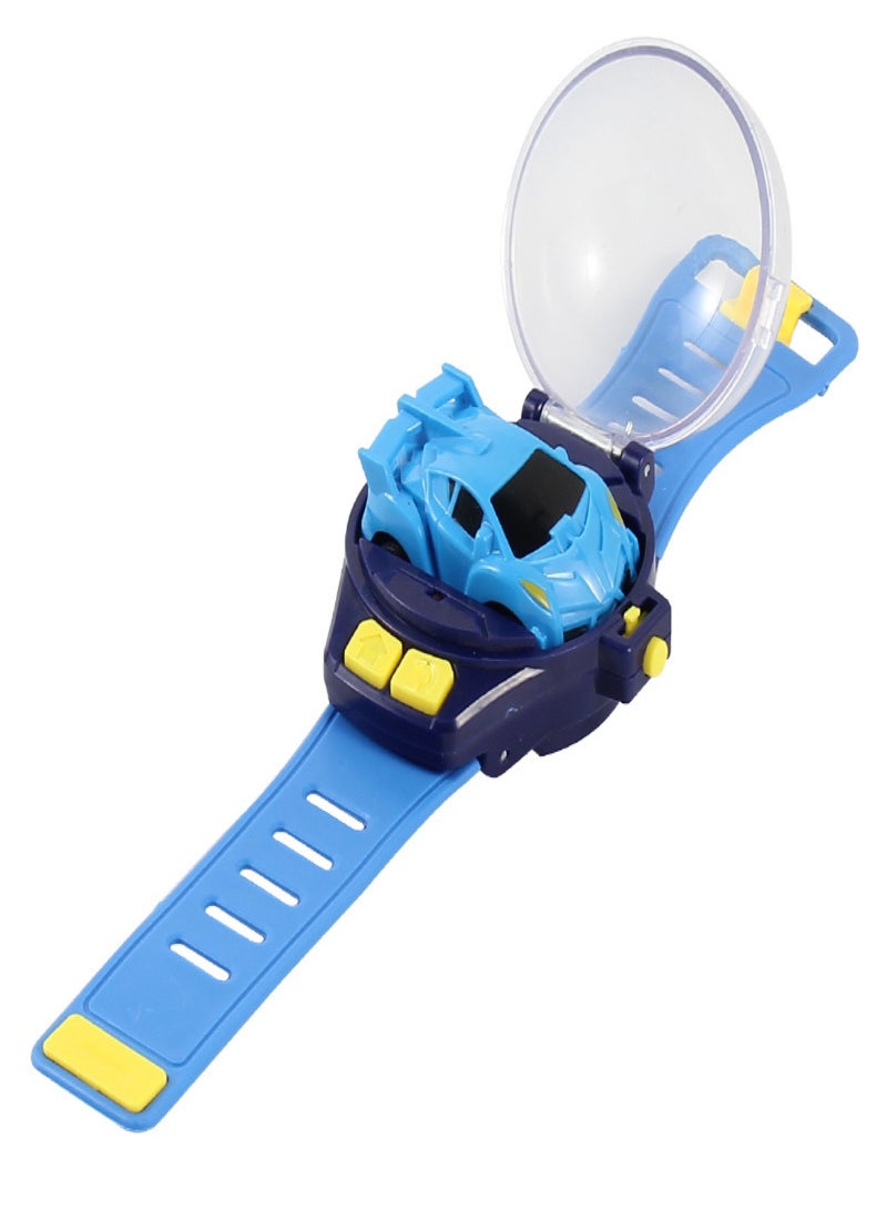 Car watch vibrato with the same net red toy electric children's mini racing boy remote control car car watch Upgraded model - Maca powder mini (rechargeable version) - Image 5