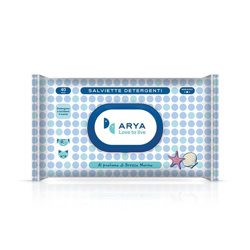 Aryaa Arya Wet Wipes Sea Breeze Sea Breeze Scent - 40 Wipes