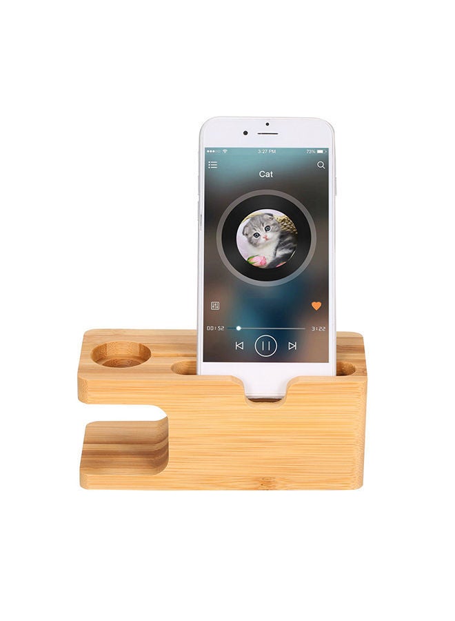 NIBEMINENT Charging Mobile Phone Bracket Beige - Image 5