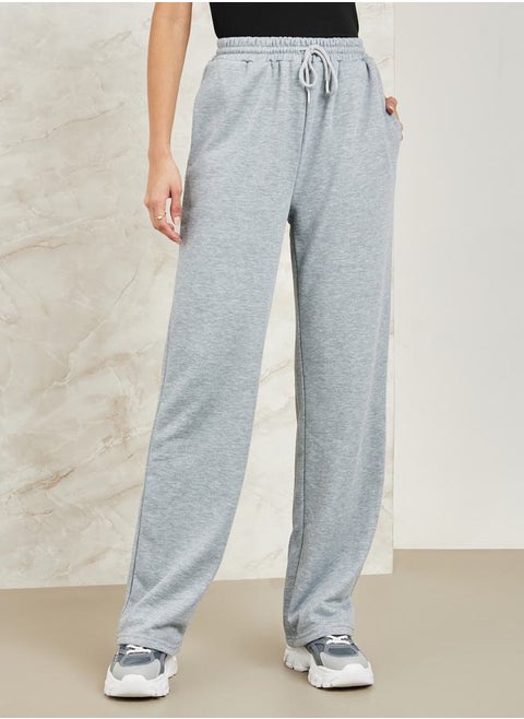Straight Leg Jogger with Drawstring Waistband