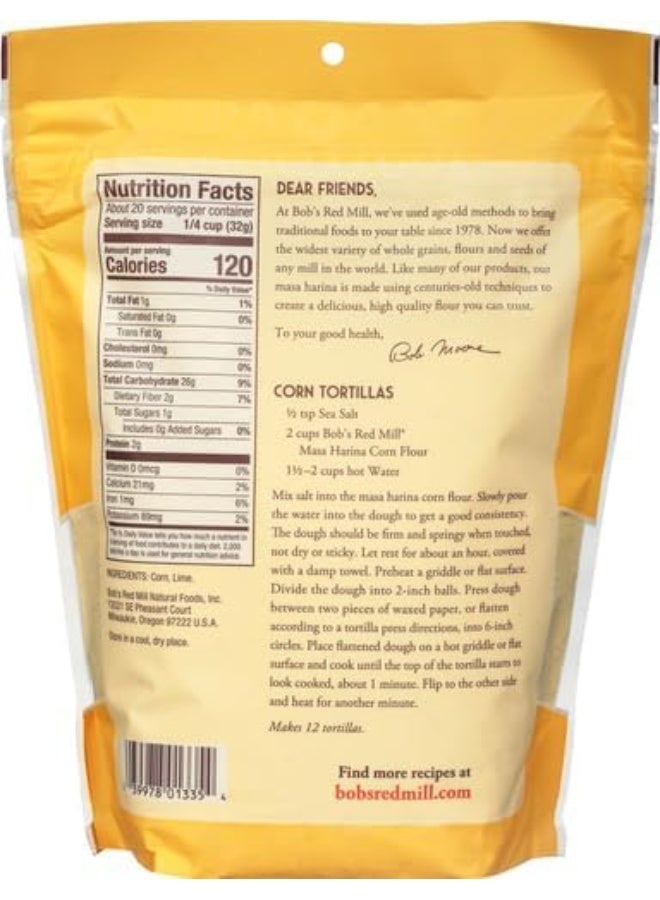 Bob's Red Mill Golden Masa Harina Corn Flour, 22 Oz - Image 4