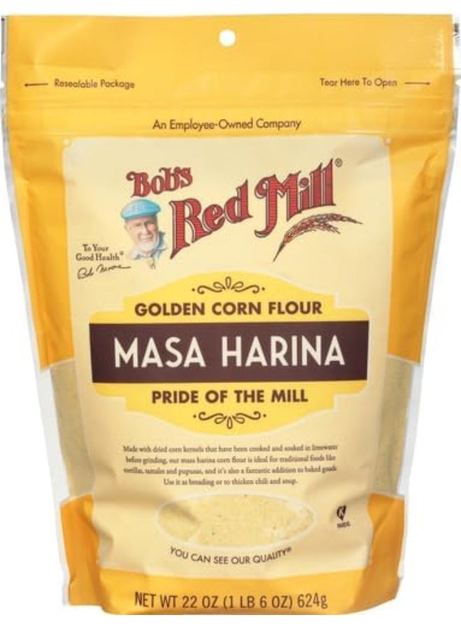 Bob's Red Mill Golden Masa Harina Corn Flour, 22 Oz - Image 3