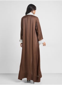 Khizana Shawl Collared Abaya  - Image 2