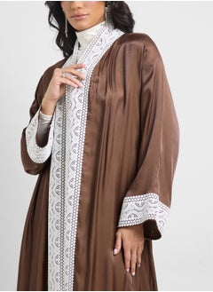 Khizana Shawl Collared Abaya  - Image 3
