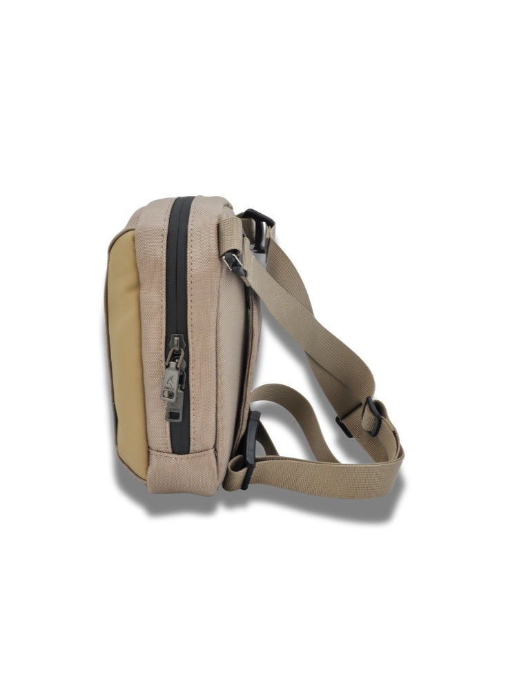 ORYX O-Snap Modern Phone Sling Bag Snap Belt & Dual Wear Design Khaki - Image 5