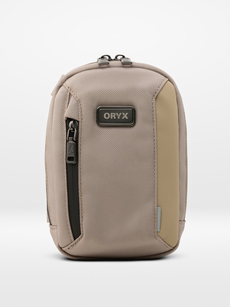 ORYX O-Snap Modern Phone Sling Bag Snap Belt & Dual Wear Design Khaki - Image 1