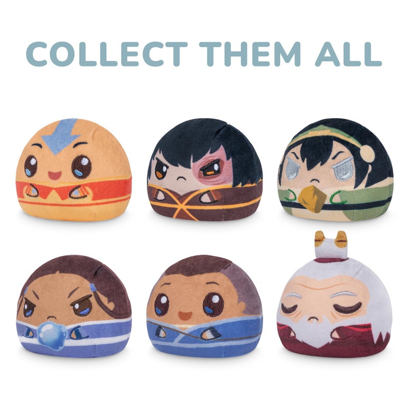 TeeTurtle Avatar The Last Airbender Series Reversible Plushie Mystery Box - 3-Inch Mini Two-Sided Blind Box Plush with Embroidered Details - Cute Collectible Surprise Toy for Kids, Teens, and Adults - Image 4