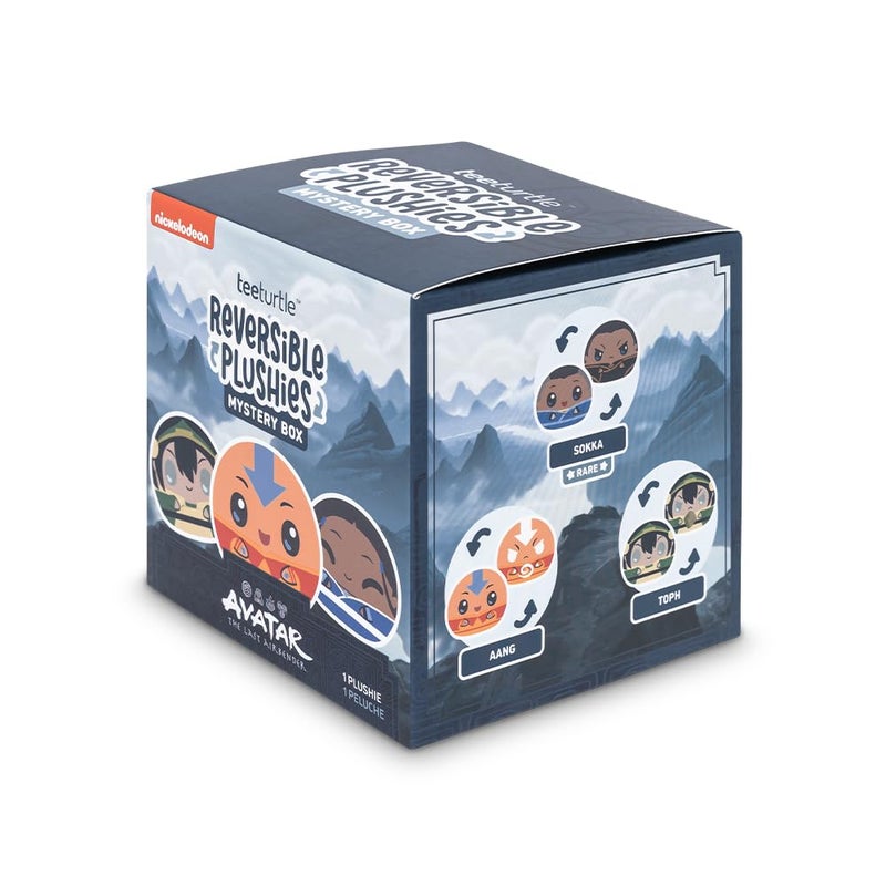 TeeTurtle Avatar The Last Airbender Series Reversible Plushie Mystery Box - 3-Inch Mini Two-Sided Blind Box Plush with Embroidered Details - Cute Collectible Surprise Toy for Kids, Teens, and Adults - Image 2