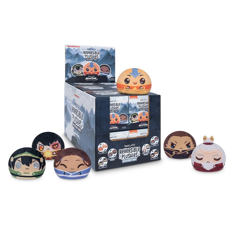 TeeTurtle Avatar The Last Airbender Series Reversible Plushie Mystery Box - 3-Inch Mini Two-Sided Blind Box Plush with Embroidered Details - Cute Collectible Surprise Toy for Kids, Teens, and Adults - Image 5