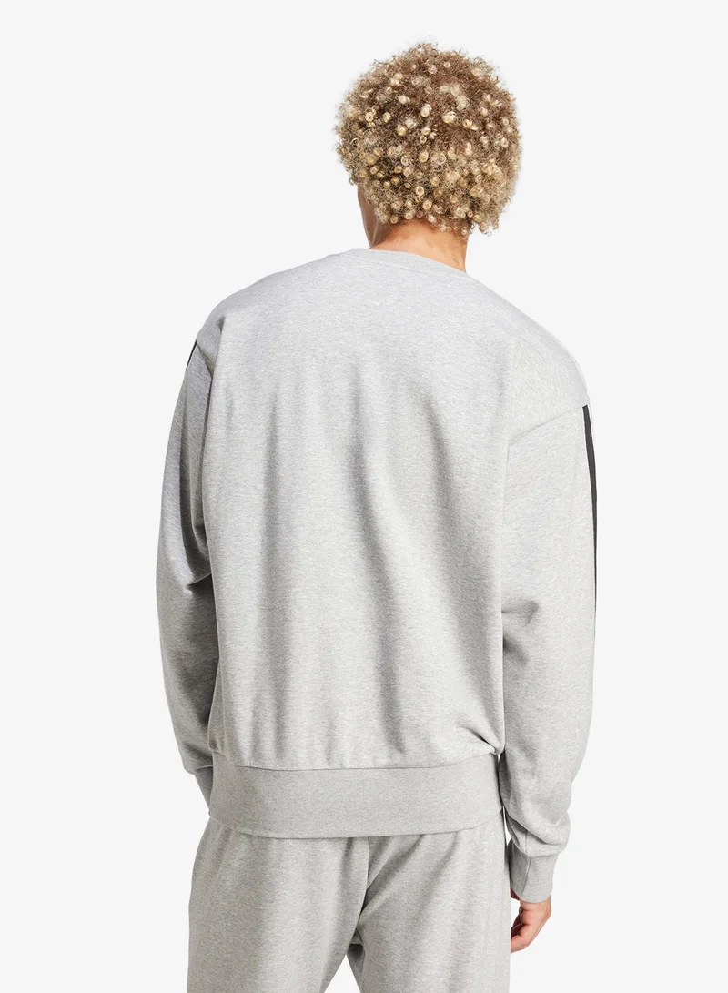 Adidas 3-Stripes French Terry Sweatshirt