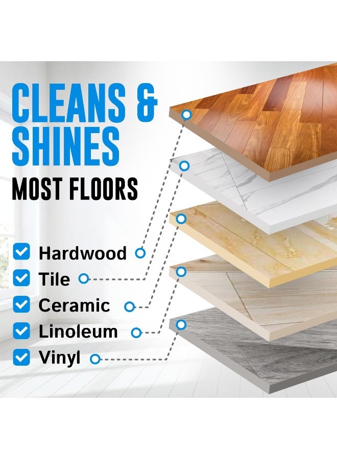 Samorillo Robot Vacuum Floor Cleaning Concentrate for Mops - Compatible with Roborock, Tineco, iFloor, Etc. - 75 Uses Per 8oz - Hardwood & Multi-Surface - Made in USA - Non-Toxic, Residue-Free - Image 3