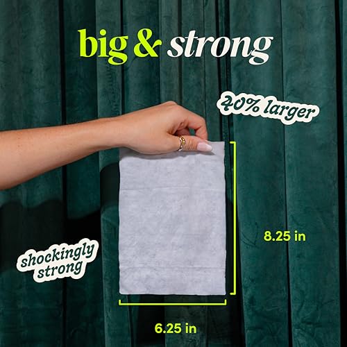goodwipes Flushable Wipes Bulk Pack, Shea-Coco Adult Wet Wipes for Women & Men, Sewer & Septic Safe, Toilet & Bathroom Essentials, Extra Large, 418 Count (8 Packs and 1 Travel Pack) - Image 3