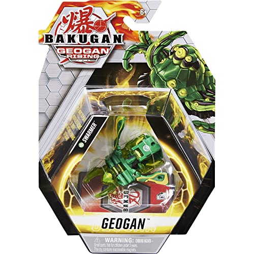 BAKUGAN باكوجان جيوجان رايزينغ 2021 فنتوس سوارمر جيوجان (جزء 7 من 7) تمثال عمل قابل للجمع وبطاقات تداول - Image 1