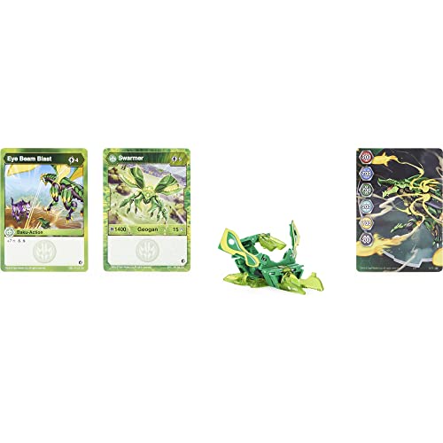 BAKUGAN باكوجان جيوجان رايزينغ 2021 فنتوس سوارمر جيوجان (جزء 7 من 7) تمثال عمل قابل للجمع وبطاقات تداول - Image 2