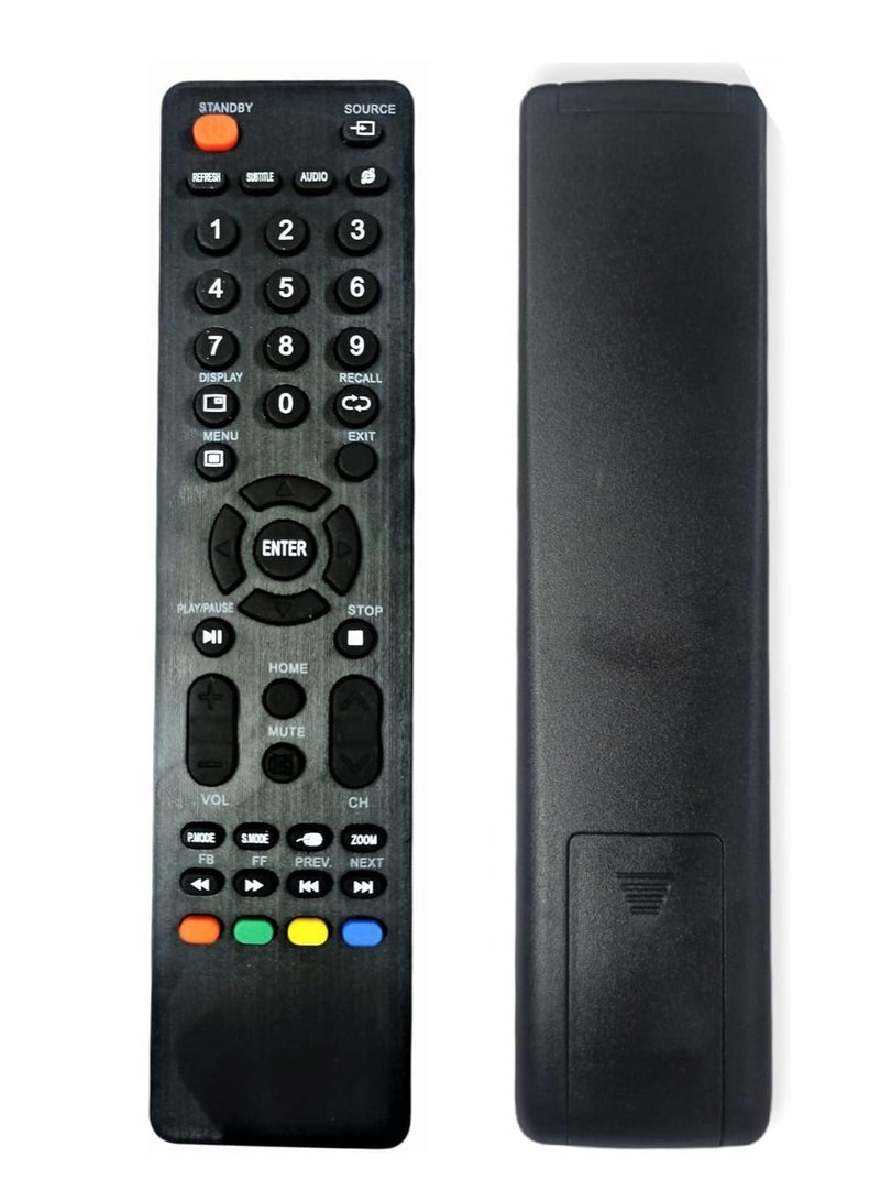 Replacement Remote Control, Remote Control Fit-Universal Remote Control Compatible with Impex LED LCD Smart TV (Old Remote Must be Same) - Image 1
