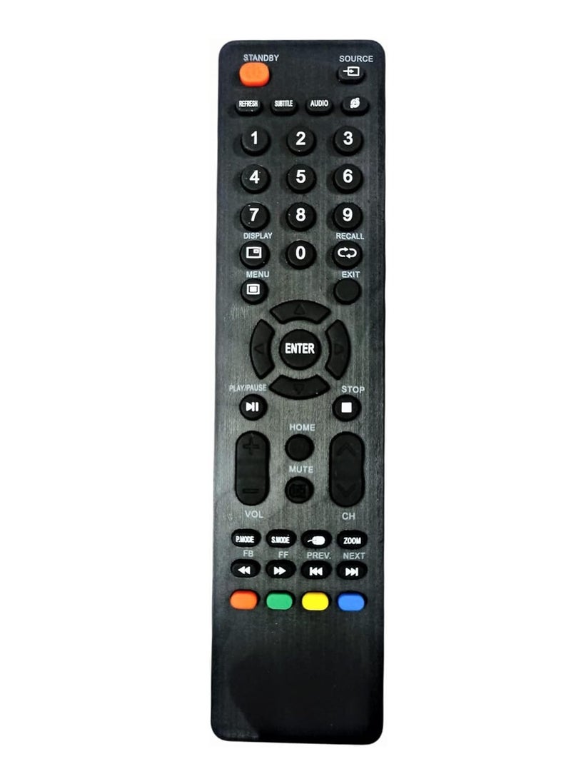 Replacement Remote Control, Remote Control Fit-Universal Remote Control Compatible with Impex LED LCD Smart TV (Old Remote Must be Same) - Image 2