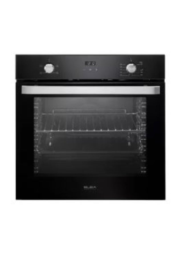 ELBA Built-in Oven 60cm Gas 8 Functions Digital Touch Black EL10XLBFG