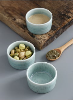 Shuer 3-Piece Ceramic Dessert Plate Set  - Image 1