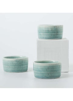 Shuer 3-Piece Ceramic Dessert Plate Set  - Image 4