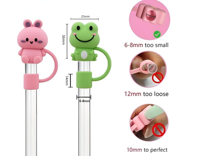 Reusable Child Character Straws for Kids – Fun Plastic Drinking Straws with Toy -Inspired Figures – Perfect for Birthday Parties, Gifts & Everyday Use - Image 2
