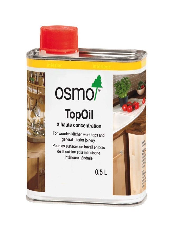 Osmo - TopOil - 3045 Clear Satin - 0.5 Liter - Image 1