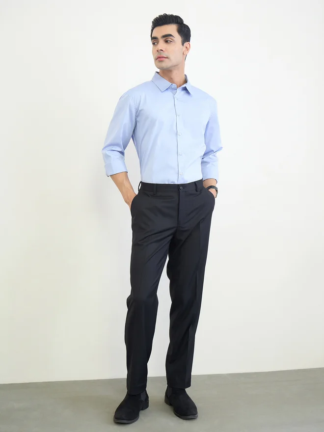 Styli Men Regular Fit Solid Shirt