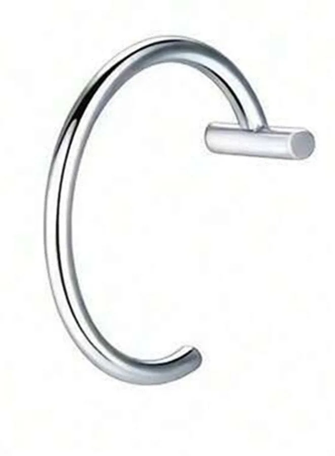 Take Two Pack of 2 - Silver C-Shaped Lips Ring