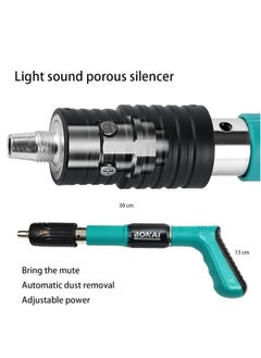 BONAI Nail Wall Fastening Tool for Cement Wall Manual Steel Nails Gun Tool Concrete Nail Gun Mini Portable Nail Shooting Machine with Nails for Household Woodworking  - Image 2