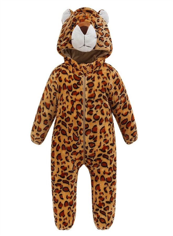 Loquat Baby Three-Dimensional Modeling Hooded Bodysuit 