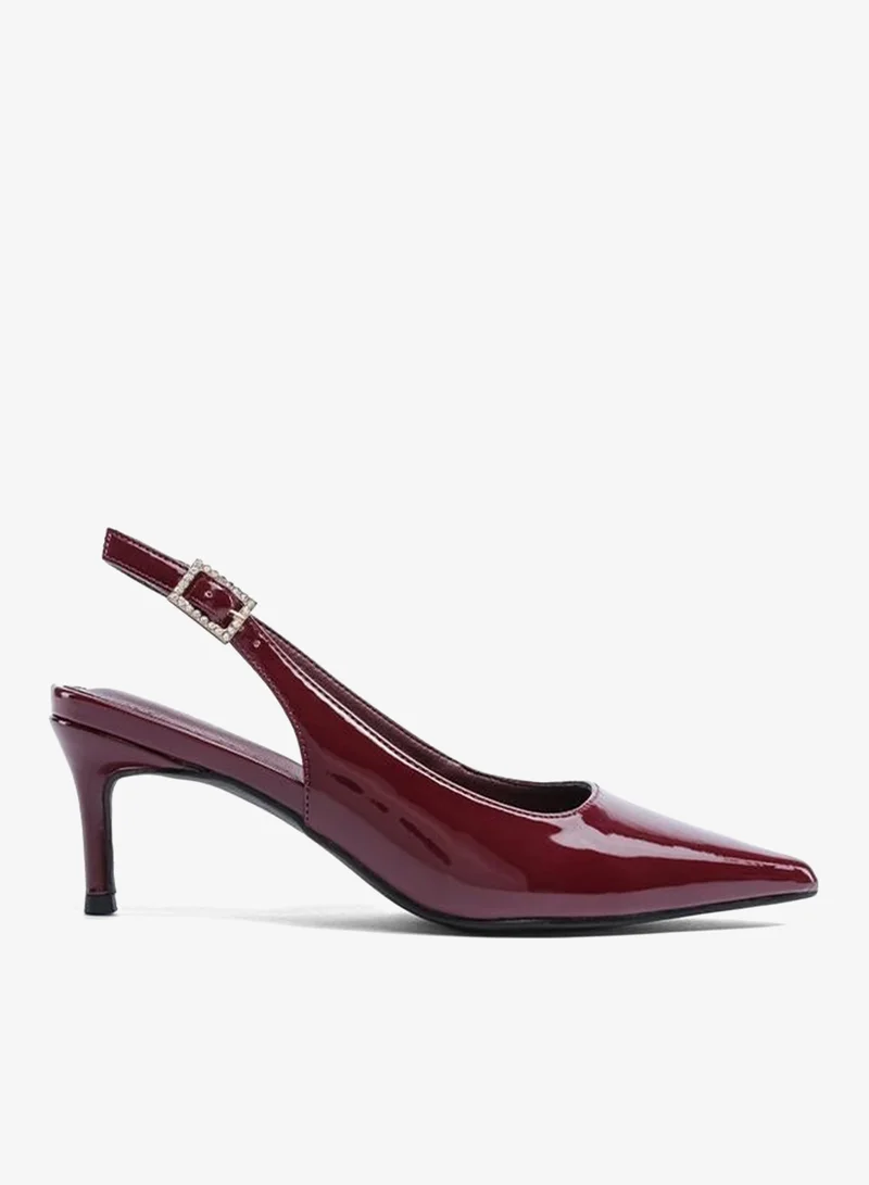 فايور The Polished Buckle Pump AJ 003