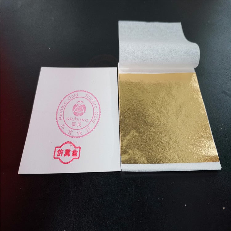 Can Make 100 Sheets/Pack Of K Gold B Gold Rose Gold Gold Foil Champagne Gold Champagne Silver 8*8.5Cm - Image 2