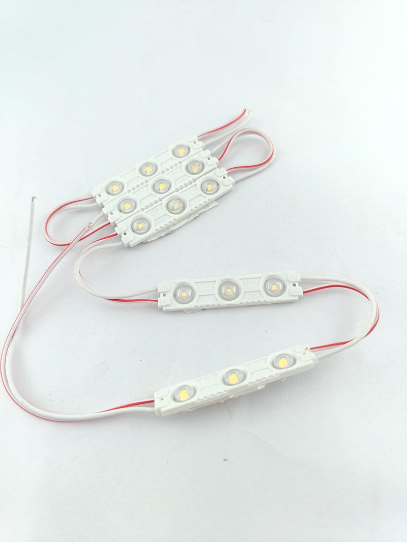 advancedestore (Pack of 4Pcs 3-LED Waterproof LED Module Light (White) - Image 4