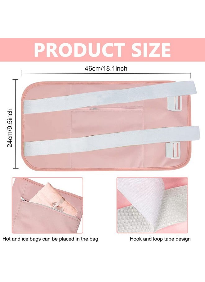 Hannea - ® Castor Oil Pack Reusable Organic Castor Oil Packs Wrap For Liver Detox And Fibroids Castor Oil Pack Compress With Adjustable Strap Pink - Image 1