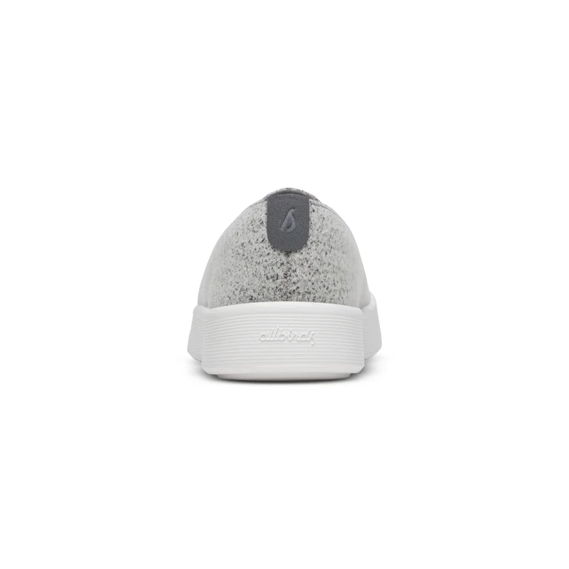اول بيردز Women's Wool Cruiser Slip On - Medium Grey (Blizzard Sole)