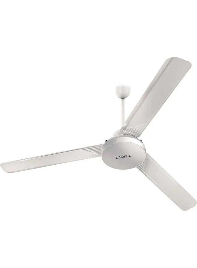Castle Ceiling Fan , 56 Inch, 3 Blade, 5 Speed, White - FAC1056GW