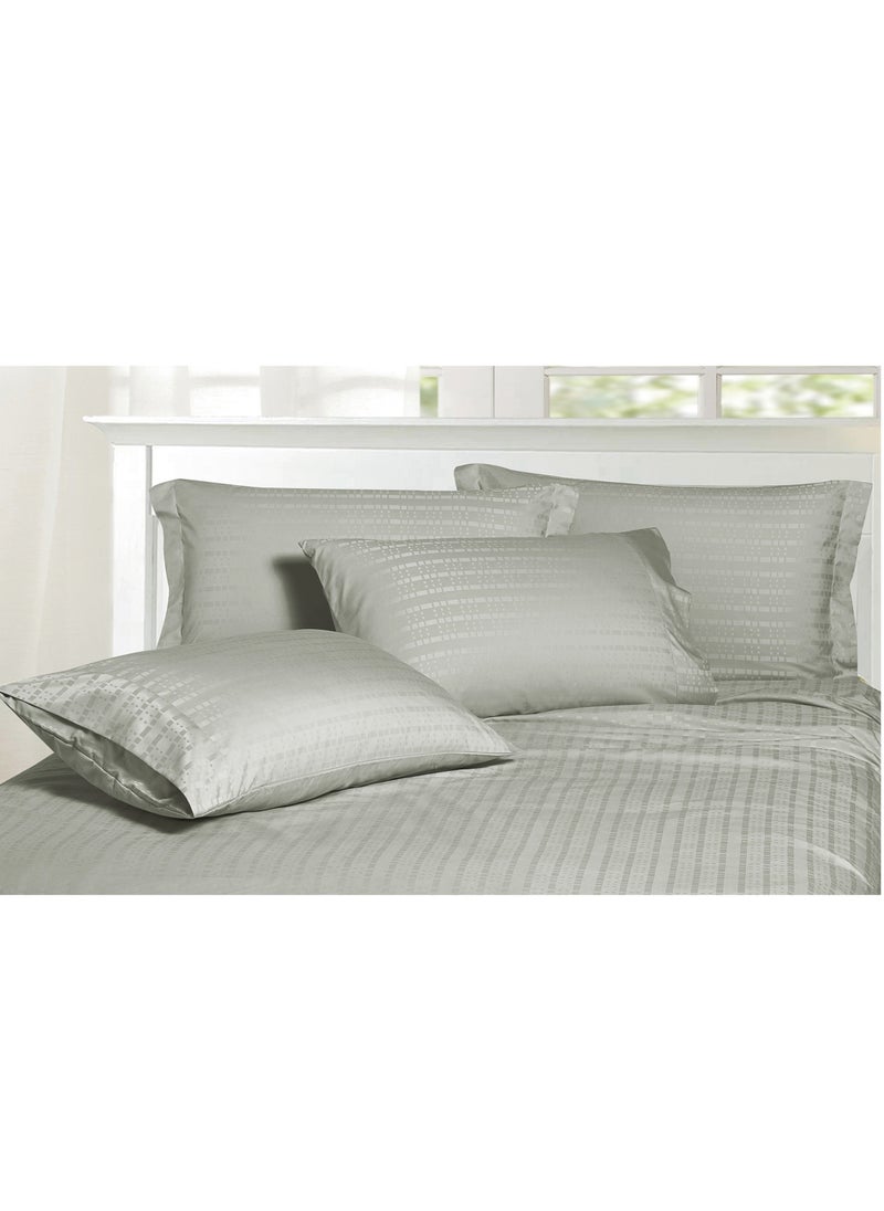 Donetella Hotel Style Comforter Set 7-Pcs Double Size All Season Broken Stripes Removable Quilted Comforter Bedding Set With Down Alternative Filing,Ansonia  - Image 5