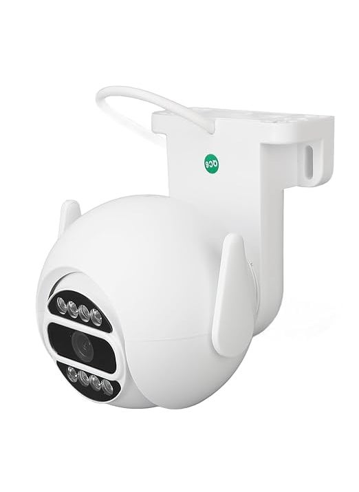 Ramex - Hanutech Smart IP 3MP 4G PT Camera with Motion Detection and Siren | 256GB TF Card Supported | IP66 Smart 360° Outdoor Security CCTV Camera | 3MP | Colour Night Vision | 2 Way Talk- 1 Year Warranty - Image 1