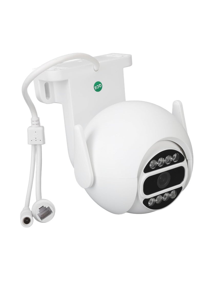 Ramex - Hanutech Smart IP 3MP 4G PT Camera with Motion Detection and Siren | 256GB TF Card Supported | IP66 Smart 360° Outdoor Security CCTV Camera | 3MP | Colour Night Vision | 2 Way Talk- 1 Year Warranty - Image 1