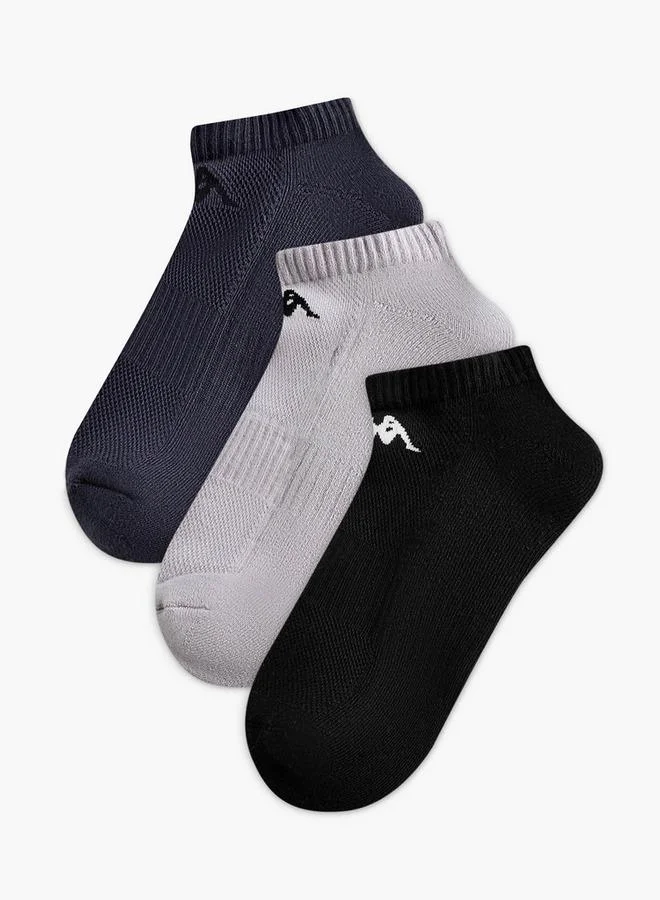 Kappa Kappa Men Socks Ankle Length Half Terry - Set of 3