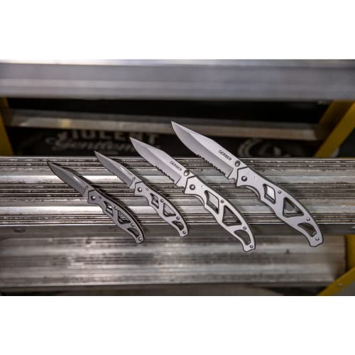 Gerber سكين جيبر جير بارافريم القابل للطي مع قفل أمان للاستخدام اليومي، هدايا للرجال - Image 2