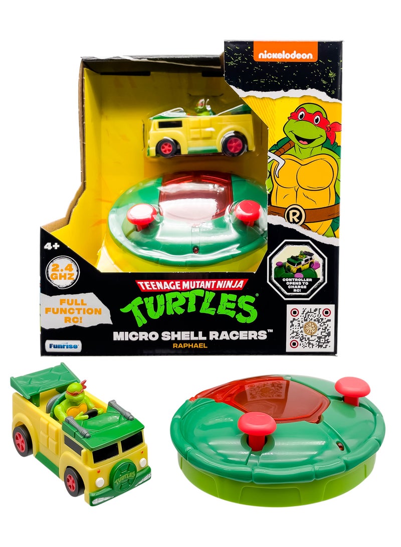 Funrise سيارات ميكرو شل المتحكم عن بعد من سلاحف النينجا المراهقين، قطعة واحدة متنوعة (قد يختلف الشخصية واللون) كل منها يباع بشكل منفصل يعمل بالبطارية | قابلة للجمع | هدية للأطفال - Image 4