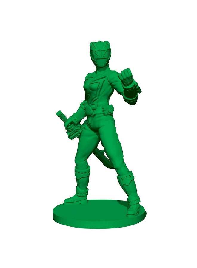 Renegade Game Studios Renegade Game Studios: Power Rangers: Heroes of The Grid: Arsenal Pack - Expansion, 30 Ranger Combat Cards, Introducing Four New Characters, Expansion Content: Core Game Needed to Play  - Image 5