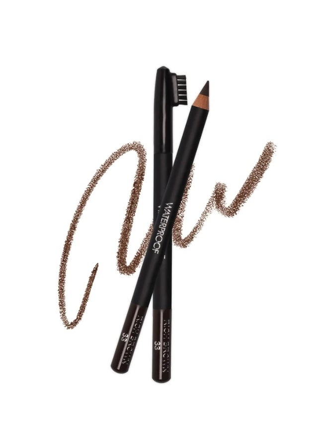 Sorme Waterproof Eyebrow Pencil -Rich Brown 33 - Image 1